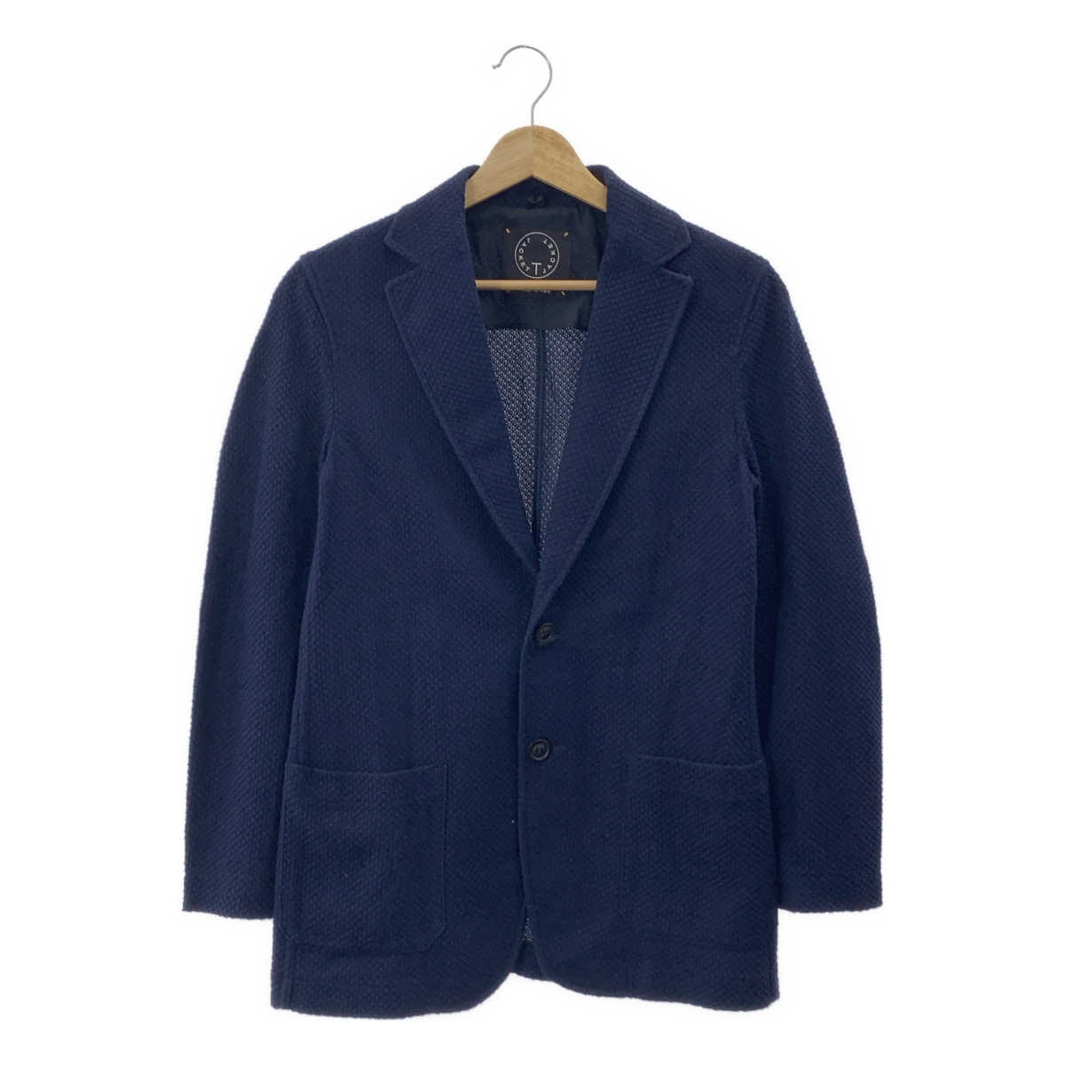 CLAUDIO TONELLO / クラウディオトネッロ | T-JACKET コットンニット テーラードジャケット | XS | メンズ