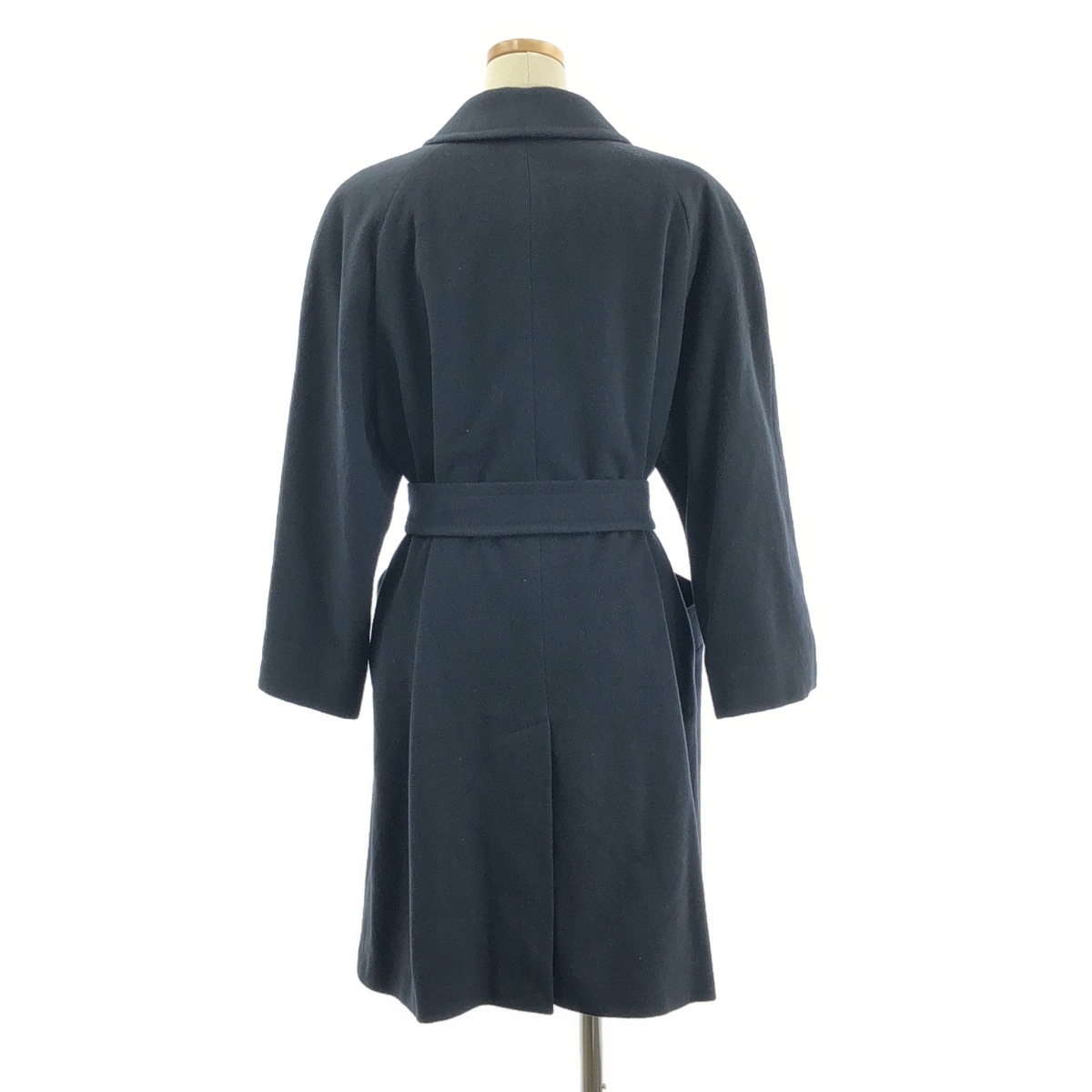 AQUASCUTUM / アクアスキュータム | ウール ステンカラー ラグランスリーブ コート |
