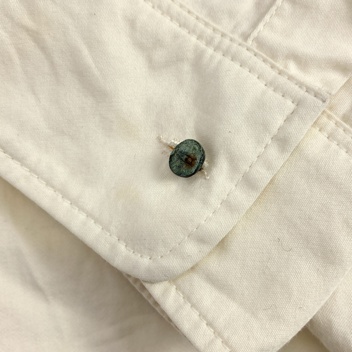 ARCHIVIO J.M.Ribot / アルキビオジェイエムリボット | 5H11/GR / cotton shirt / ボタンダウンシャツ | 46 | メンズ