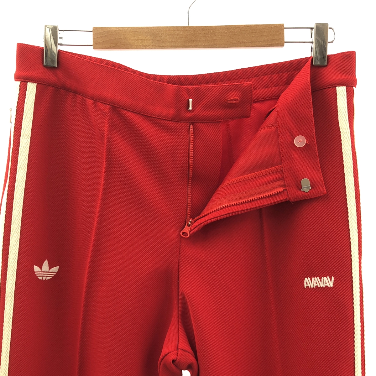 AVAVAV / アヴァヴァヴ | × adidas / アディダスコラボ TRACK PANTS サイドライン フレア トラックパンツ | M | レディース