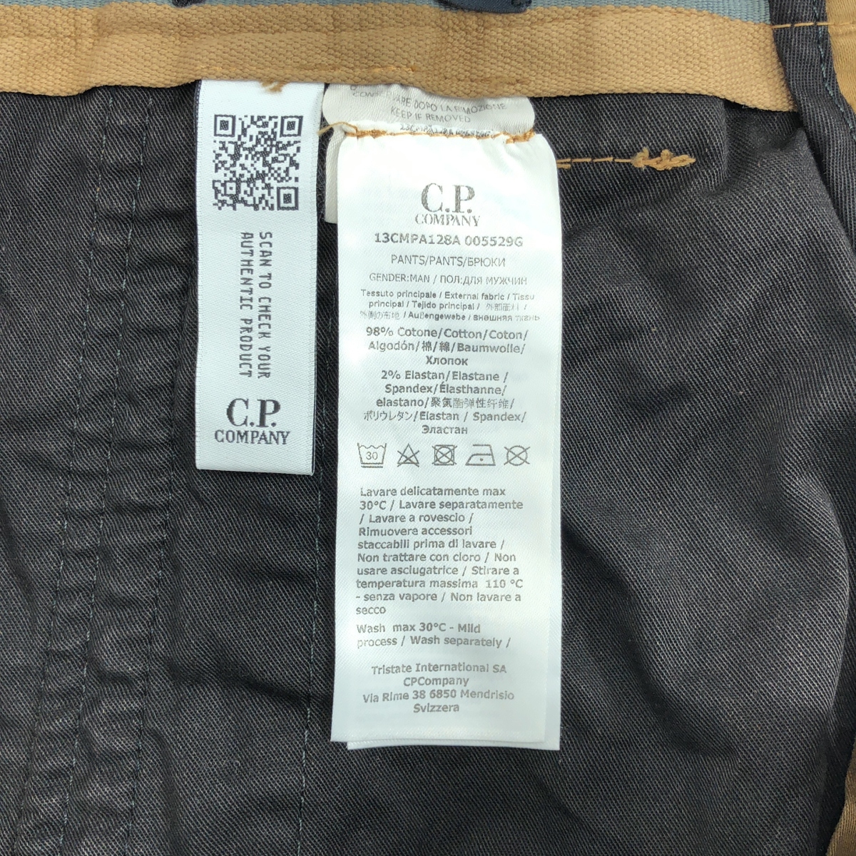 C.P. COMPANY / シーピーカンパニー | Metropolis Series Stretch Sateen Cargo Pants ストレッチ カーゴパンツ | 44 | メンズ