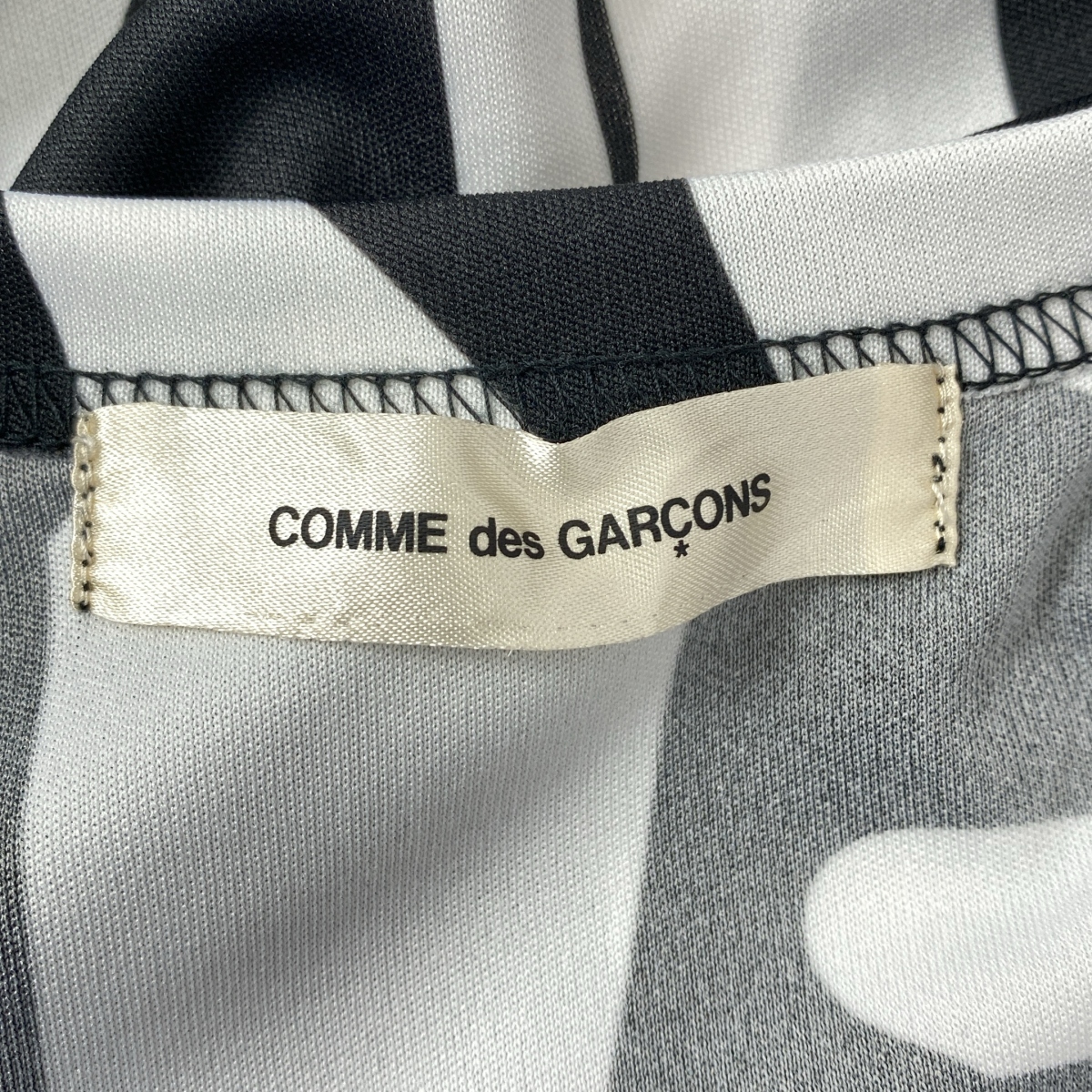 COMME des GARCONS / コムデギャルソン | 2022AW | ポリエステル 総柄 変形 カットソー |