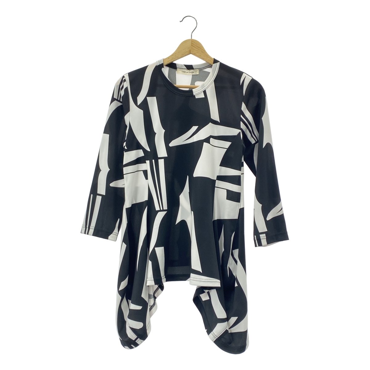 COMME des GARCONS / コムデギャルソン | 2022AW | ポリエステル 総柄 変形 カットソー |