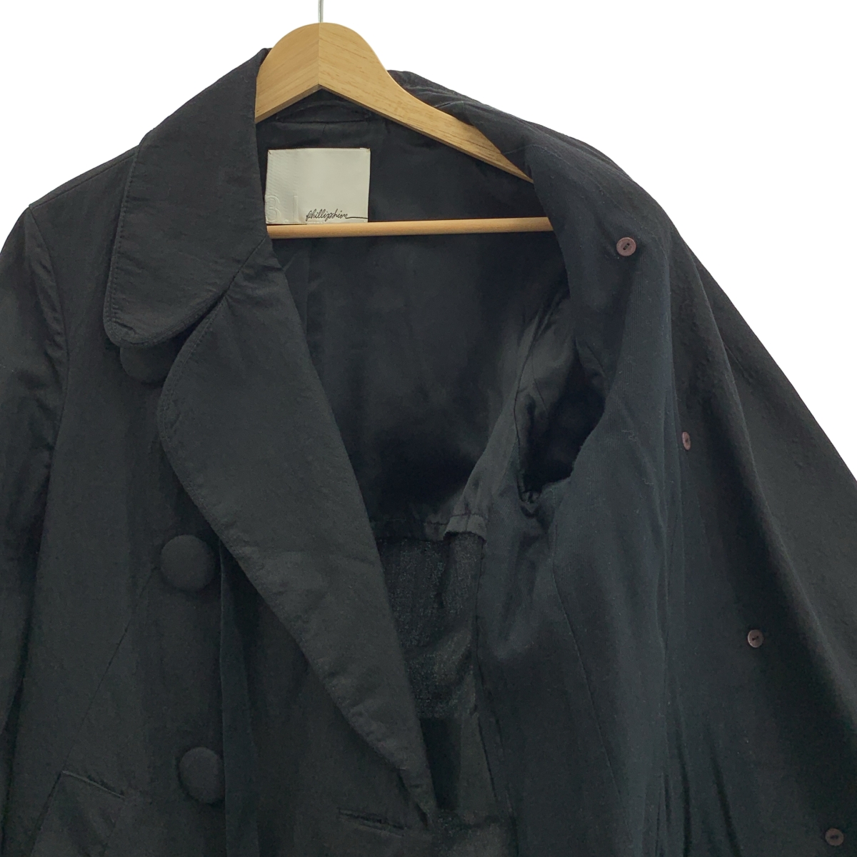 3.1 Phillip Lim / スリーワンフィリップリム | ダブルブレスト オーバー コート | 2 | レディース