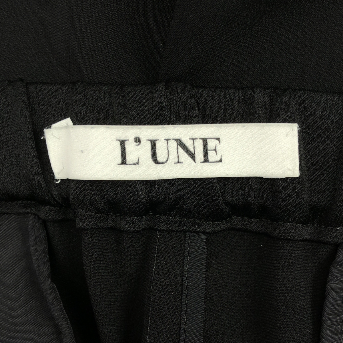 L'UNE / リュンヌ | Tucked Tapered Pants サイドライン テーパード パンツ | 34 | レディース