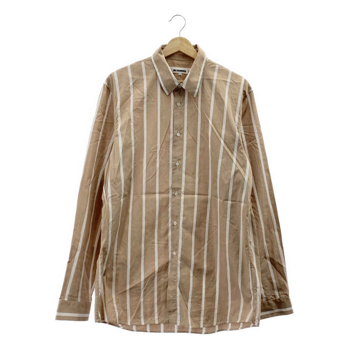 JIL SANDER / ジルサンダー | コットン ストライプ シャツ | 42 | メンズ