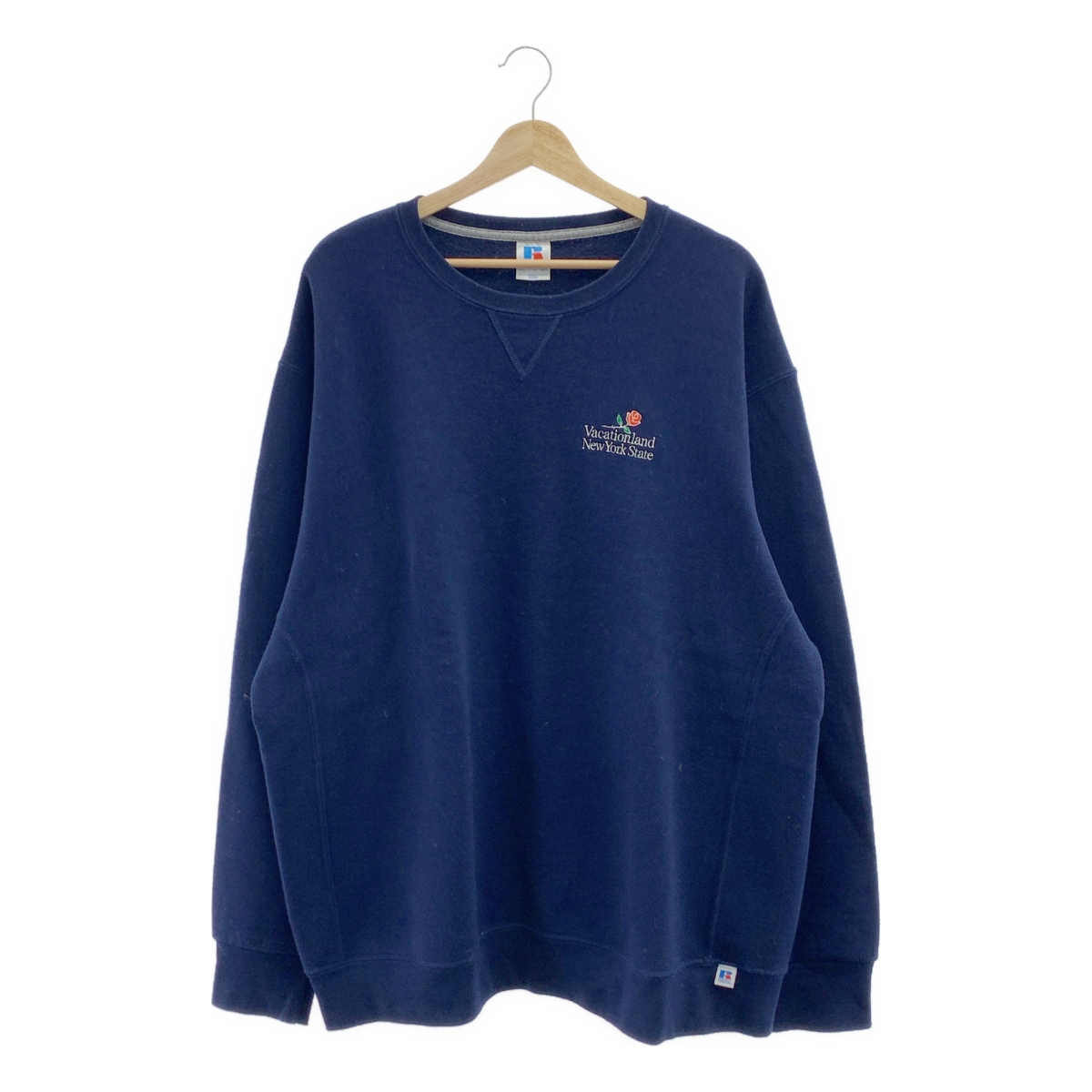 RUSSELL ATHLETIC / ラッセルアスレティック | コットン 刺しゅう スウェット | XXL | メンズ