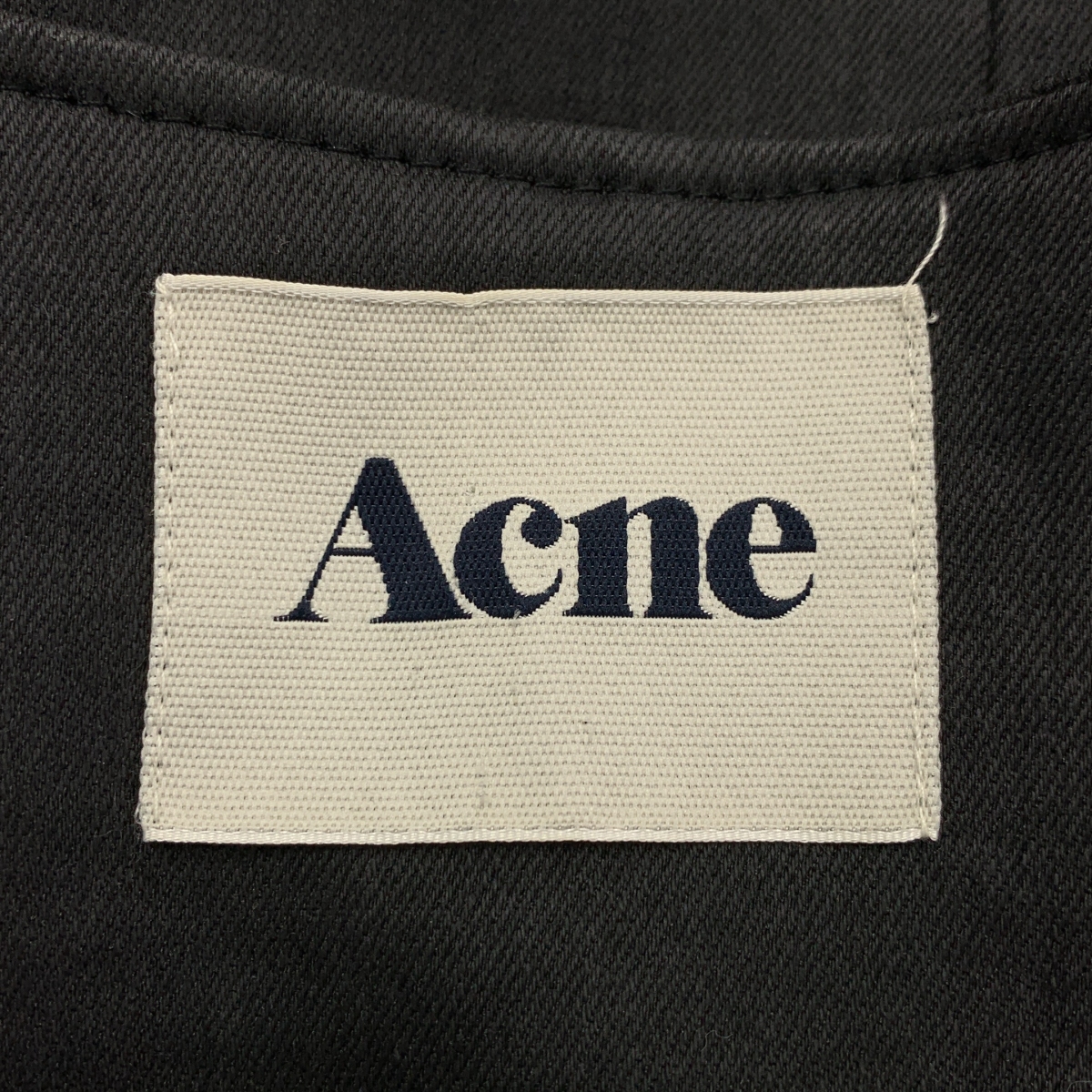 Acne / アクネ | ノーカラー ジャケット | 36 | レディース