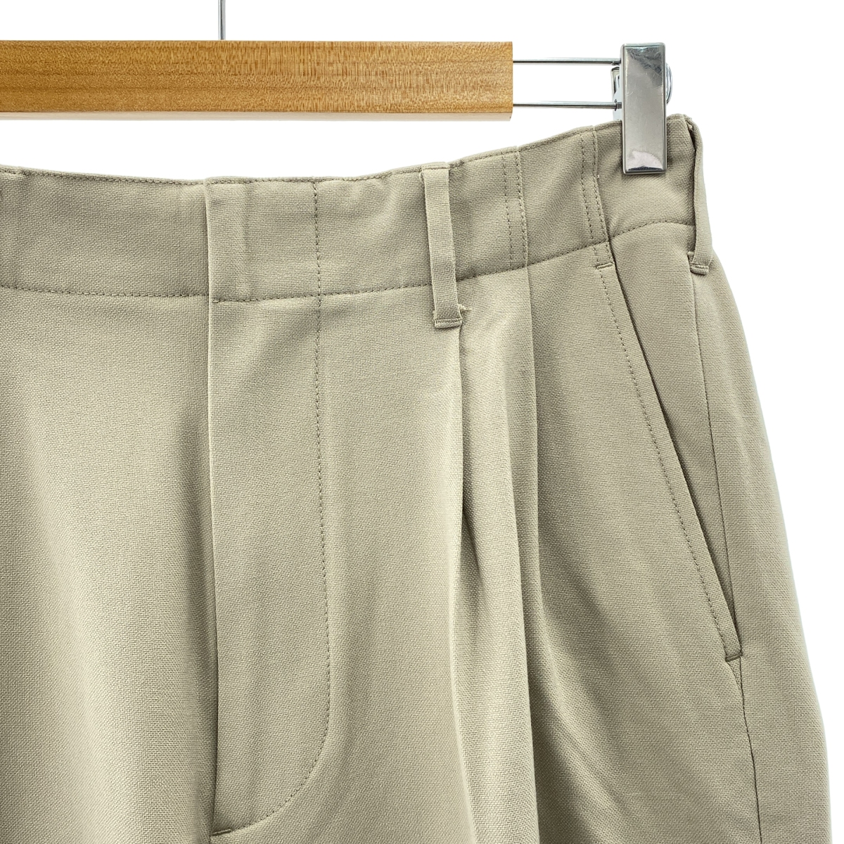 steven alan / スティーブンアラン | P/R/PU OX 2PLEATED PANTS-BOLD / 2タック スラックス パンツ | S | メンズ