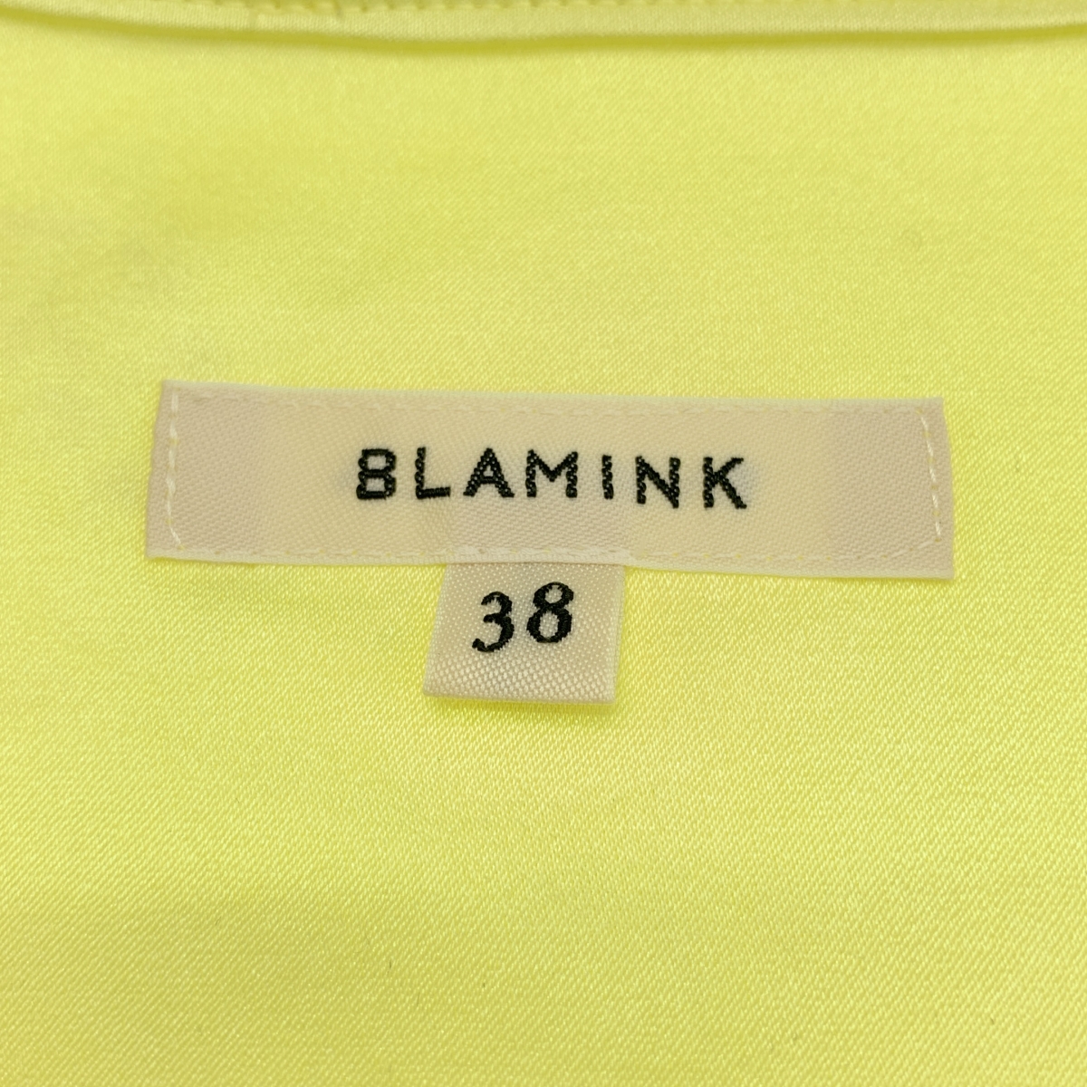 BLAMINK / ブラミンク | シルク ストレッチ フライフロントシャツ | 38 | レディース