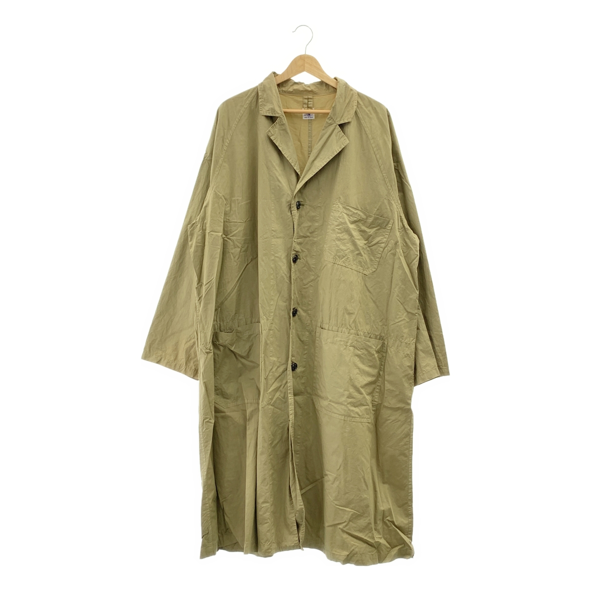 OLDMAN'S TAILOR / オールドマンズテーラー | ガーメントダイ オーバーサイズ ショップコート | 40 | レディース