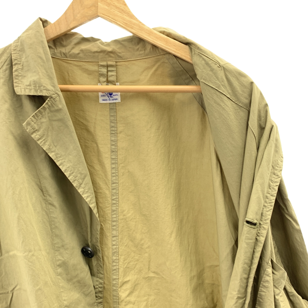 OLDMAN'S TAILOR / オールドマンズテーラー | ガーメントダイ オーバーサイズ ショップコート | 40 | レディース