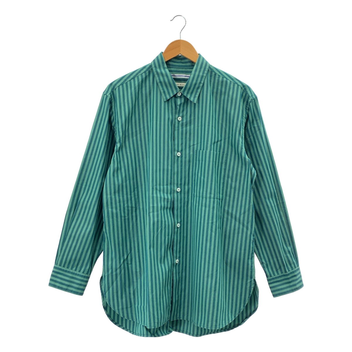 Cristaseya / クリスタセヤ | 2022SS | CLASSIC COLLAR SHIRT ストライプ クラシックカラーシャツ | L | メンズ