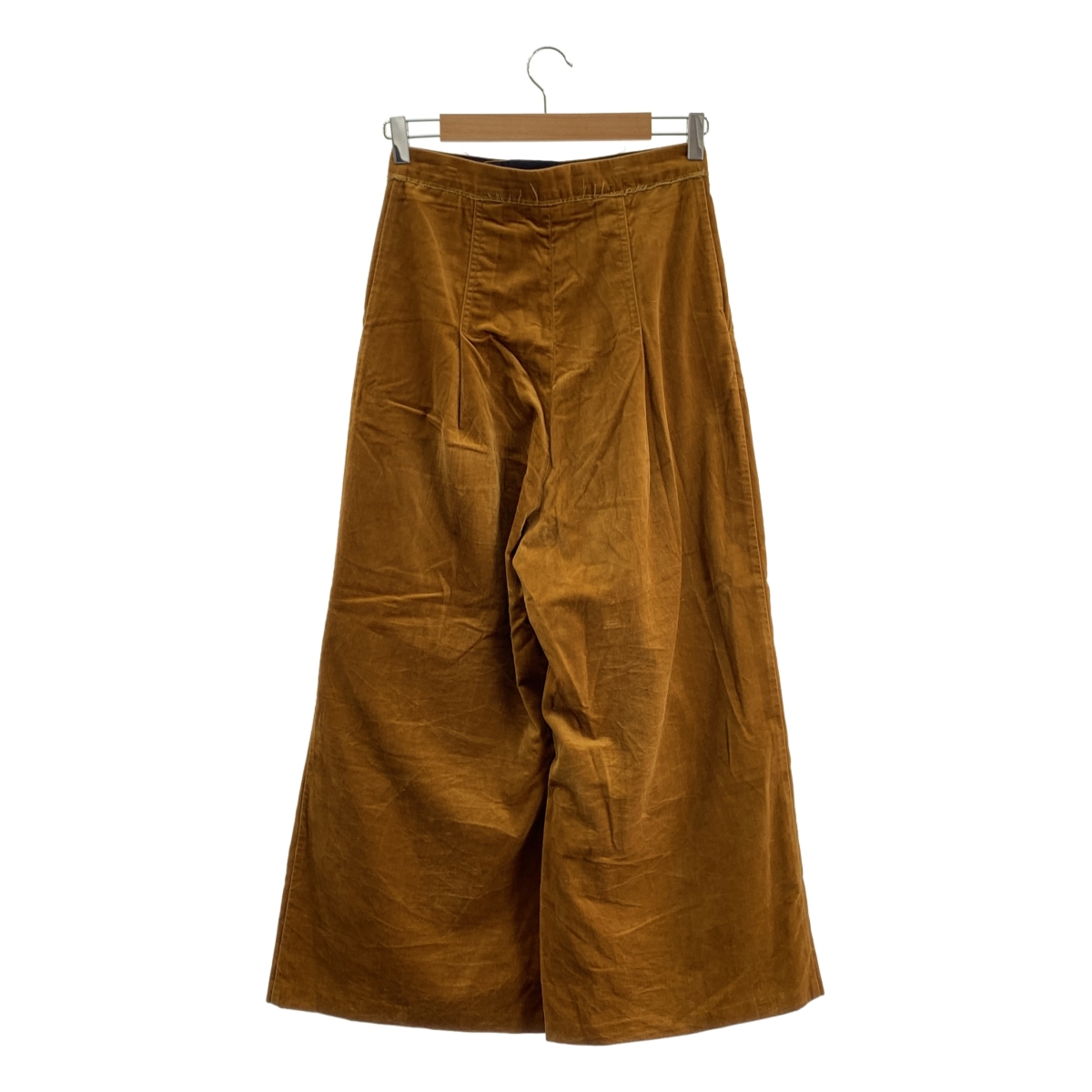 GOLDEN GOOSE / ゴールデングース | リブレスコーデュロイ タックワイドパンツ | XS | レディース