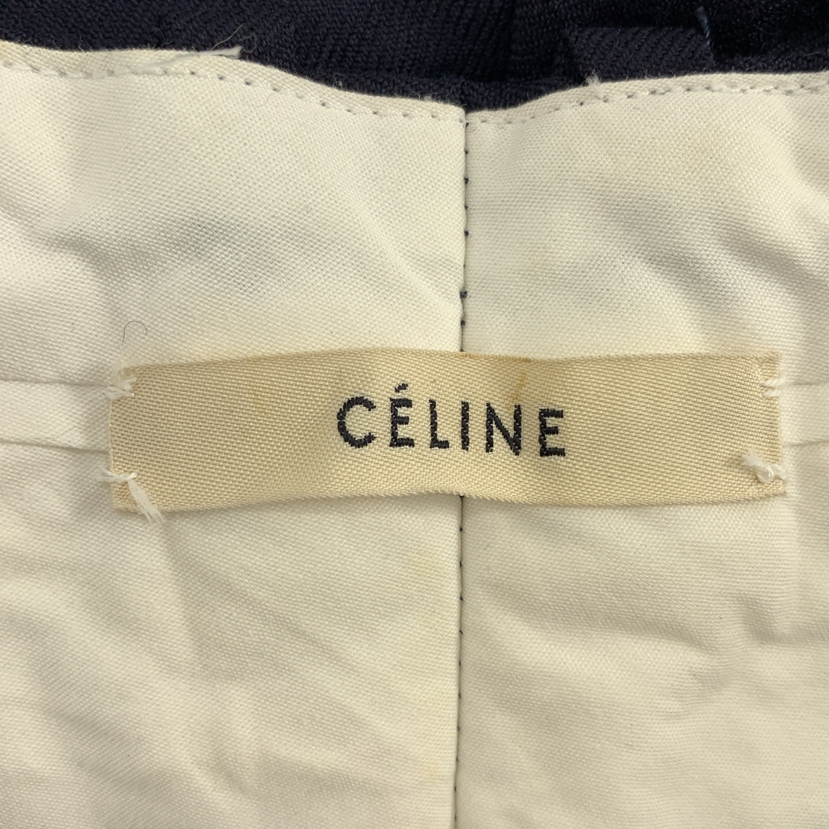 CELINE / セリーヌ | by Phoebe Philo フィービー / ウール テーパード パンツ | 36 | レディース