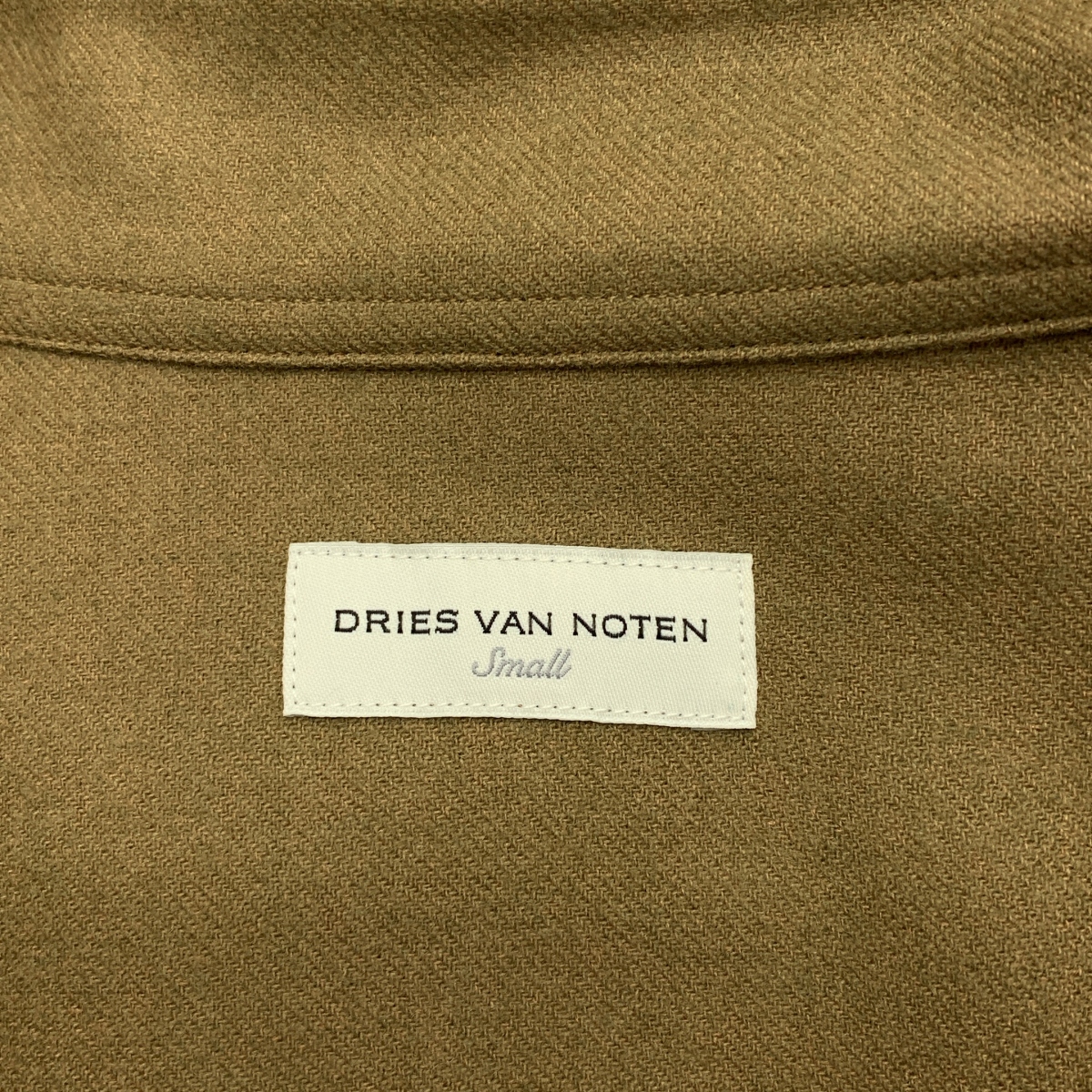 DRIES VAN NOTEN / ドリスヴァンノッテン | ダブルポケット ミリタリー オーバー ロングシャツ | S | レディース