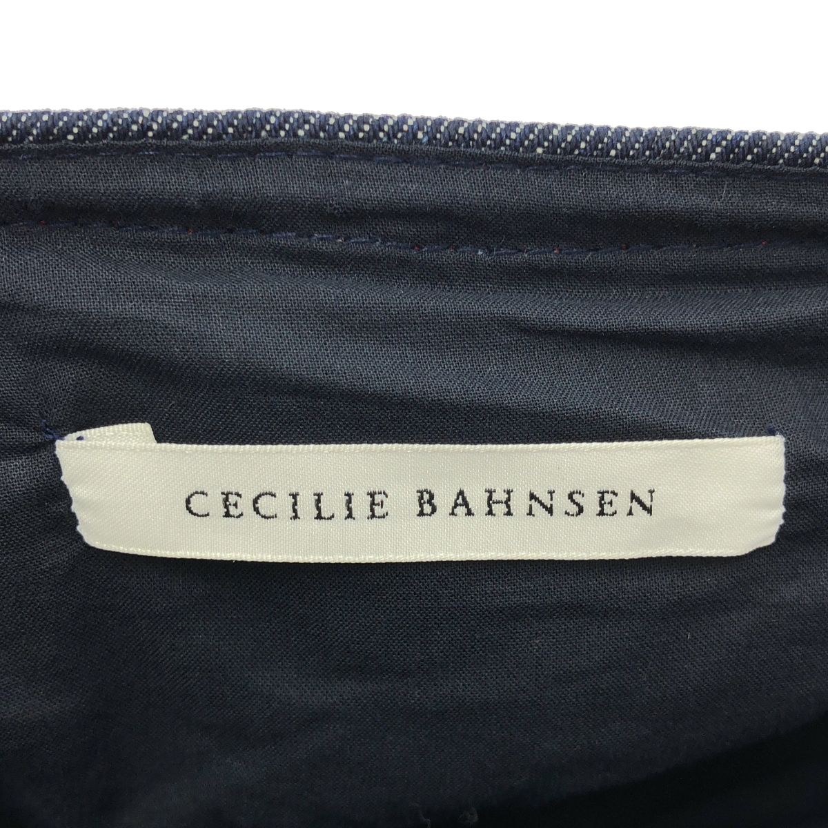 Cecilie Bahnsen / セシリーバンセン | UMI BAG / デニム ショルダーバッグ |