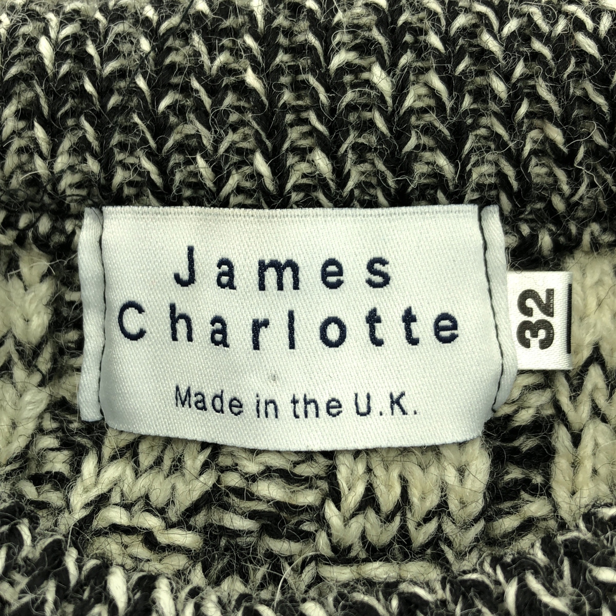 James Charlotte / ジェームスシャルロット | ケーブルクルーネック ニット | 32 | レディース