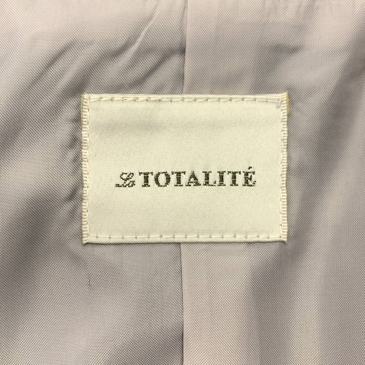 LaTotalite / ラトータリテ | 2024AW | ストライプ シングルボタン テーラードジャケット | 36 | レディース