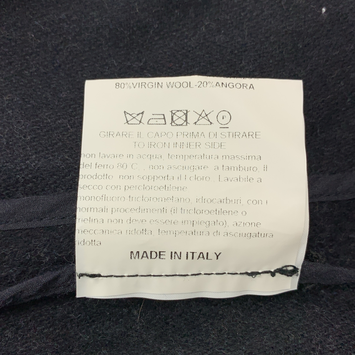 GOLDEN GOOSE / ゴールデングース | ウール ベルテッド ノーカラー コート | XS | レディース