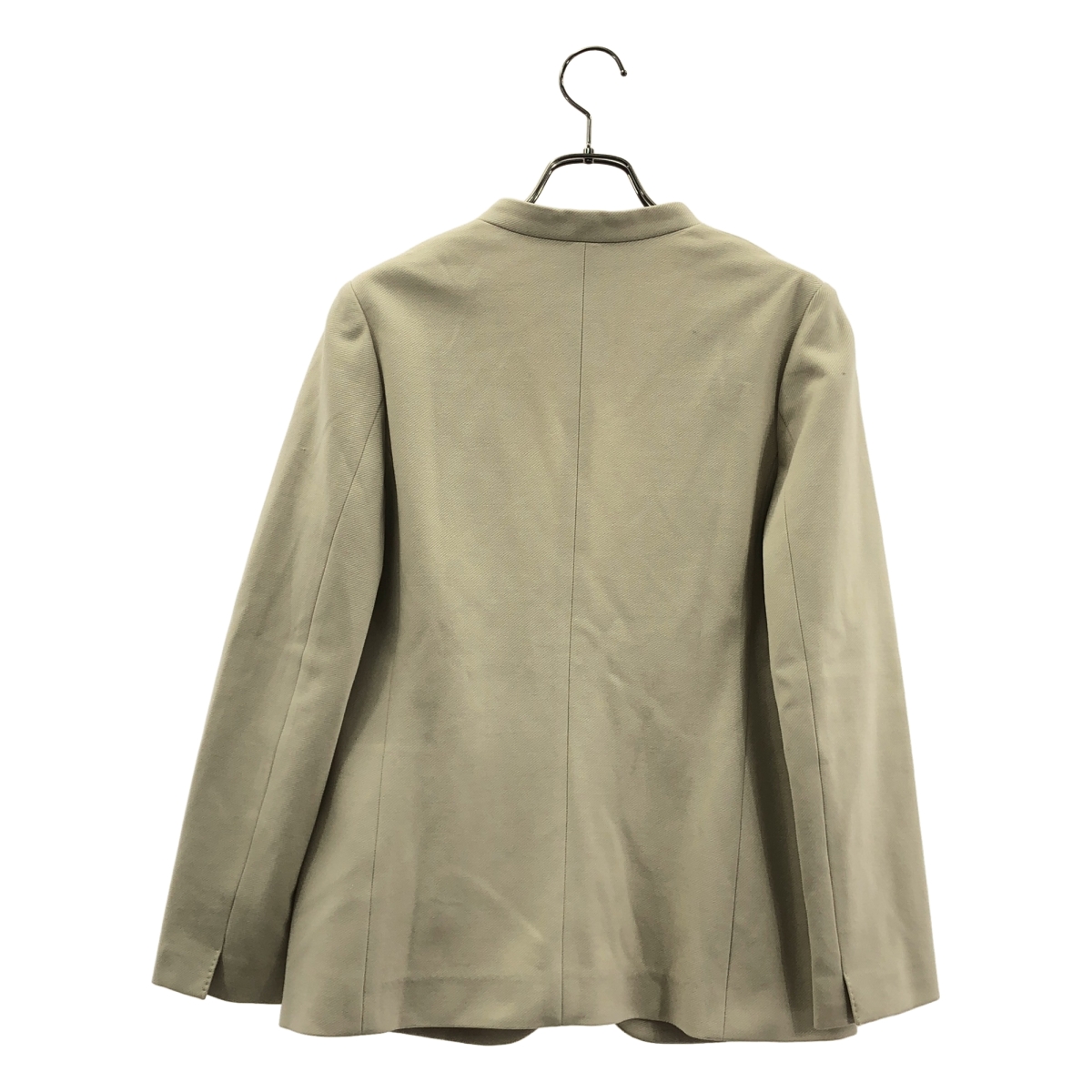 TOMORROWLAND collection / トゥモローランドコレクション | カルゼサーキュラー ノーカラー ジャケット | 36 | レディース