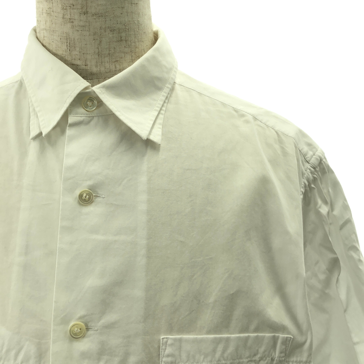 Y's for men / ワイズフォーメンヨウジヤマモト | 2024AW | Z-二枚衿定番BIG / ダブルカラー オーバー シャツ | 3 | メンズ