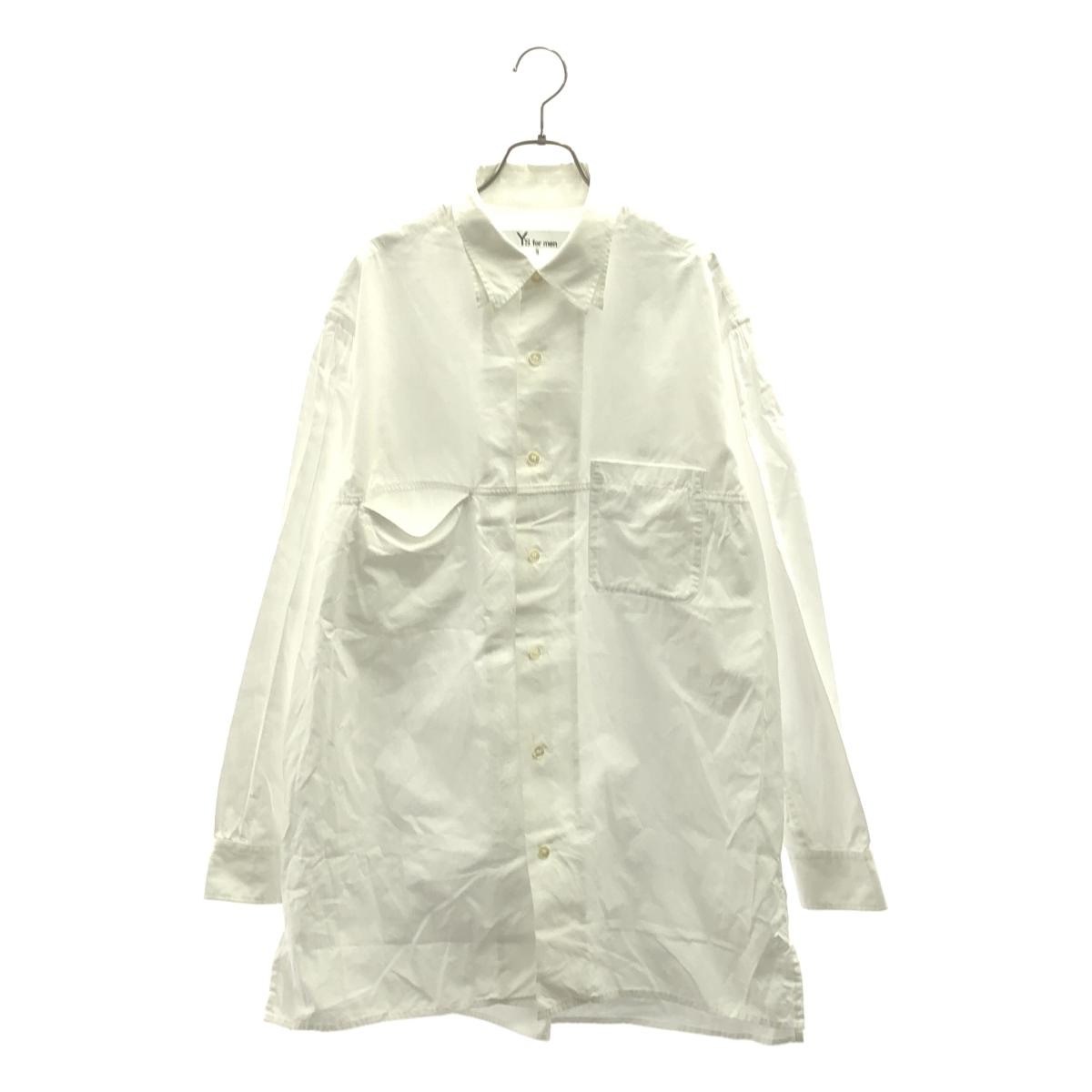 Y's for men / ワイズフォーメンヨウジヤマモト | 2024AW | Z-二枚衿定番BIG / ダブルカラー オーバー シャツ | 3 | メンズ