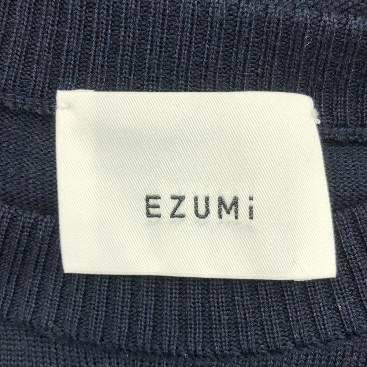 EZUMi / エズミ | プリーツドッキング ニット ワンピース | M | レディース