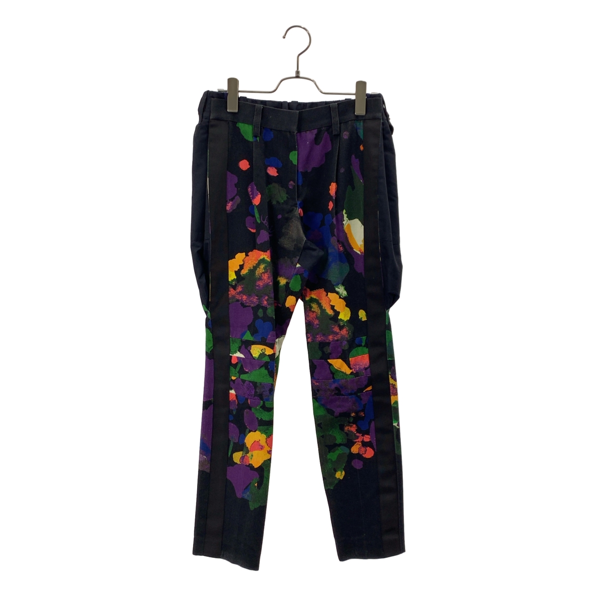 sacai / サカイ | 2019SS | フローラルプリント サイドアジャスターパンツ | 1 | レディース