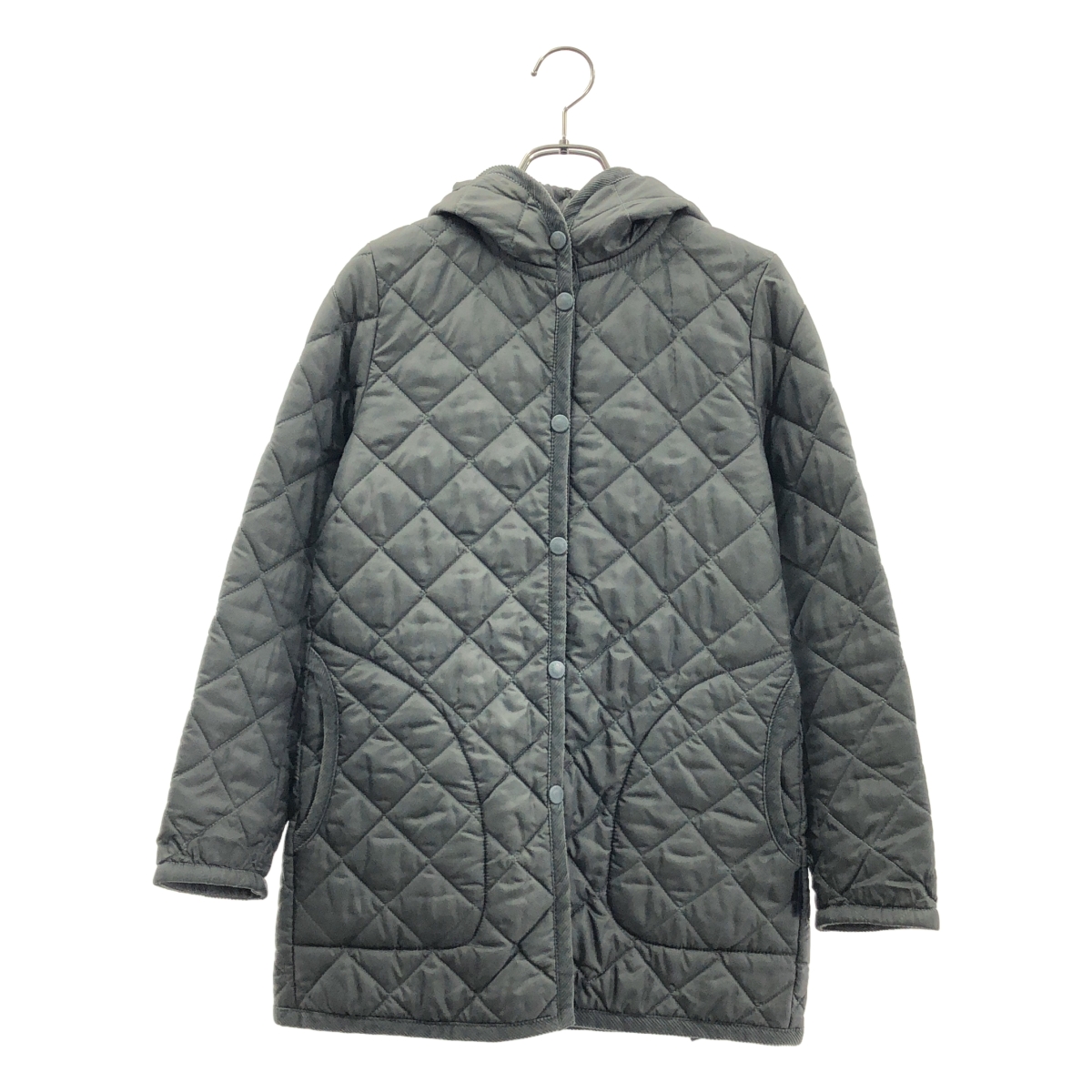 LAVENHAM / ラベンハム | キルティング フーデッド ジャケット | 34 | レディース
