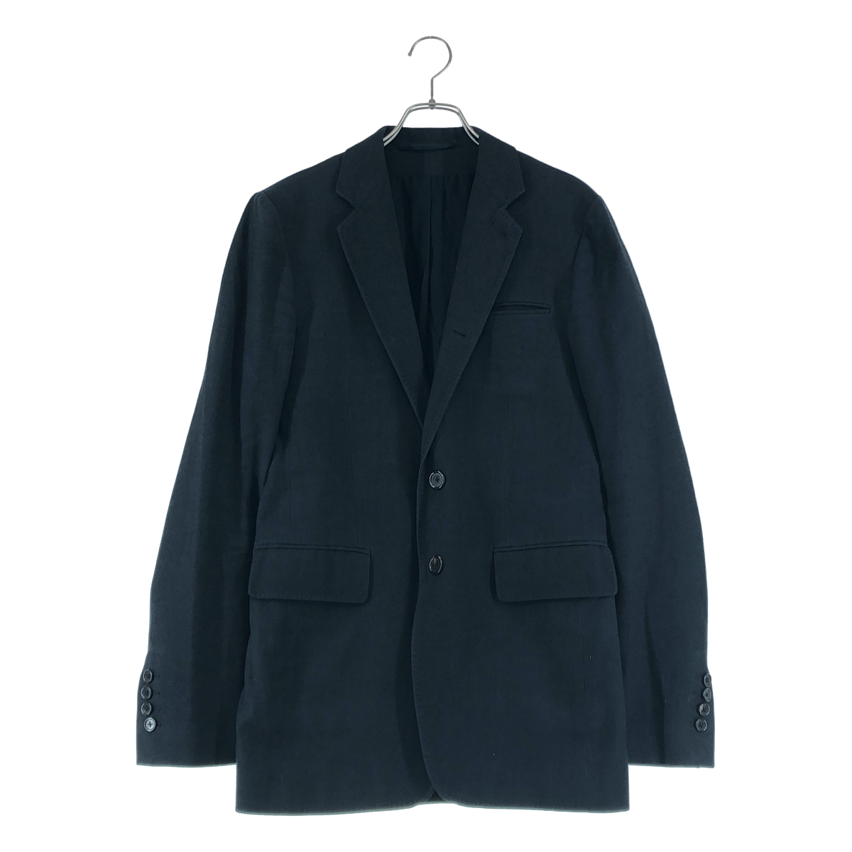 ANN DEMEULEMEESTER / アンドゥムルメステール | 2B シングルブレスト テーラード オーバージャケット / 総裏地 | XXS | メンズ