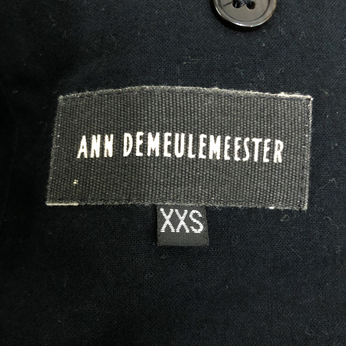 ANN DEMEULEMEESTER / アンドゥムルメステール | 2B シングルブレスト テーラード オーバージャケット / 総裏地 | XXS | メンズ