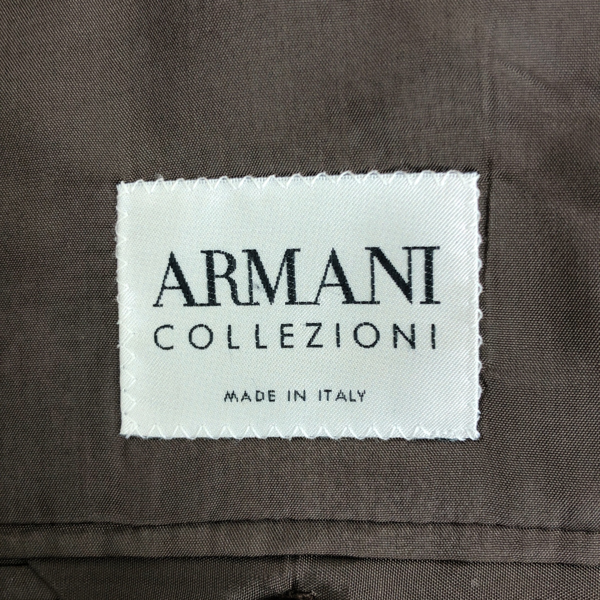ARMANI COLLEZIONI / アルマーニコレツォーニ | ウール ツイード 2B テーラード ジャケット / 総裏地 | 46 | メンズ