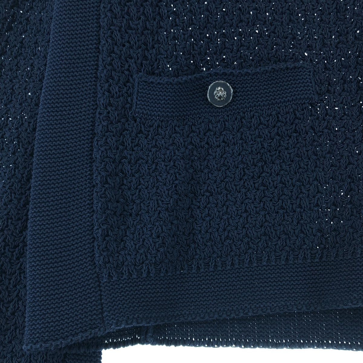 CHANEL / シャネル | ロゴボタン ニット カーディガン ジャケット | 36 | レディース