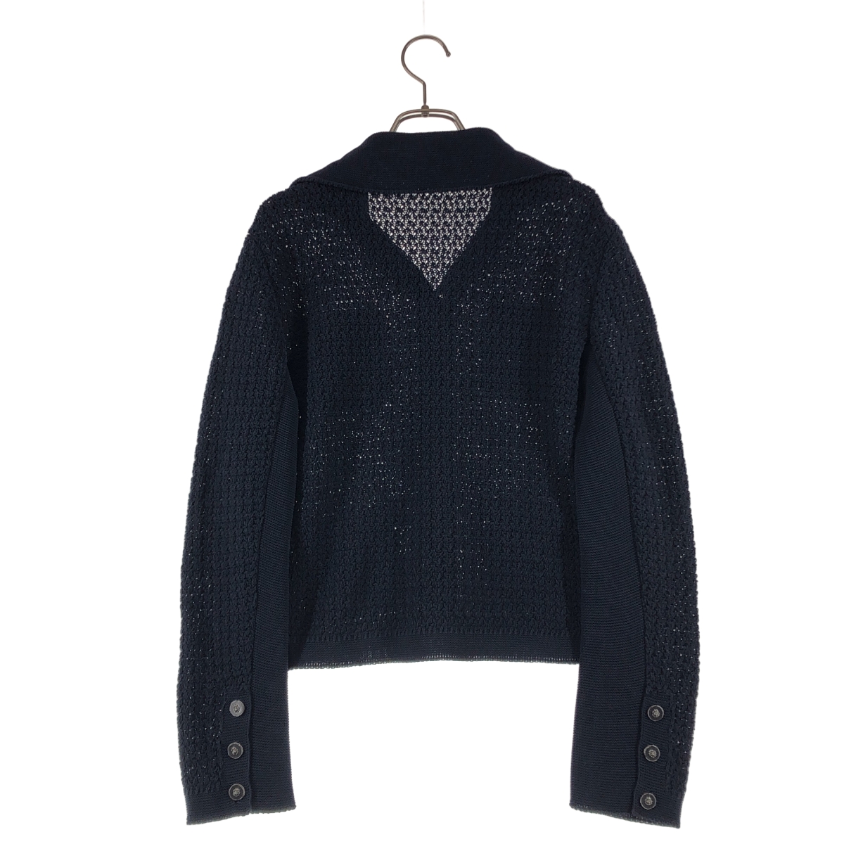 CHANEL / シャネル | ロゴボタン ニット カーディガン ジャケット | 36 | レディース