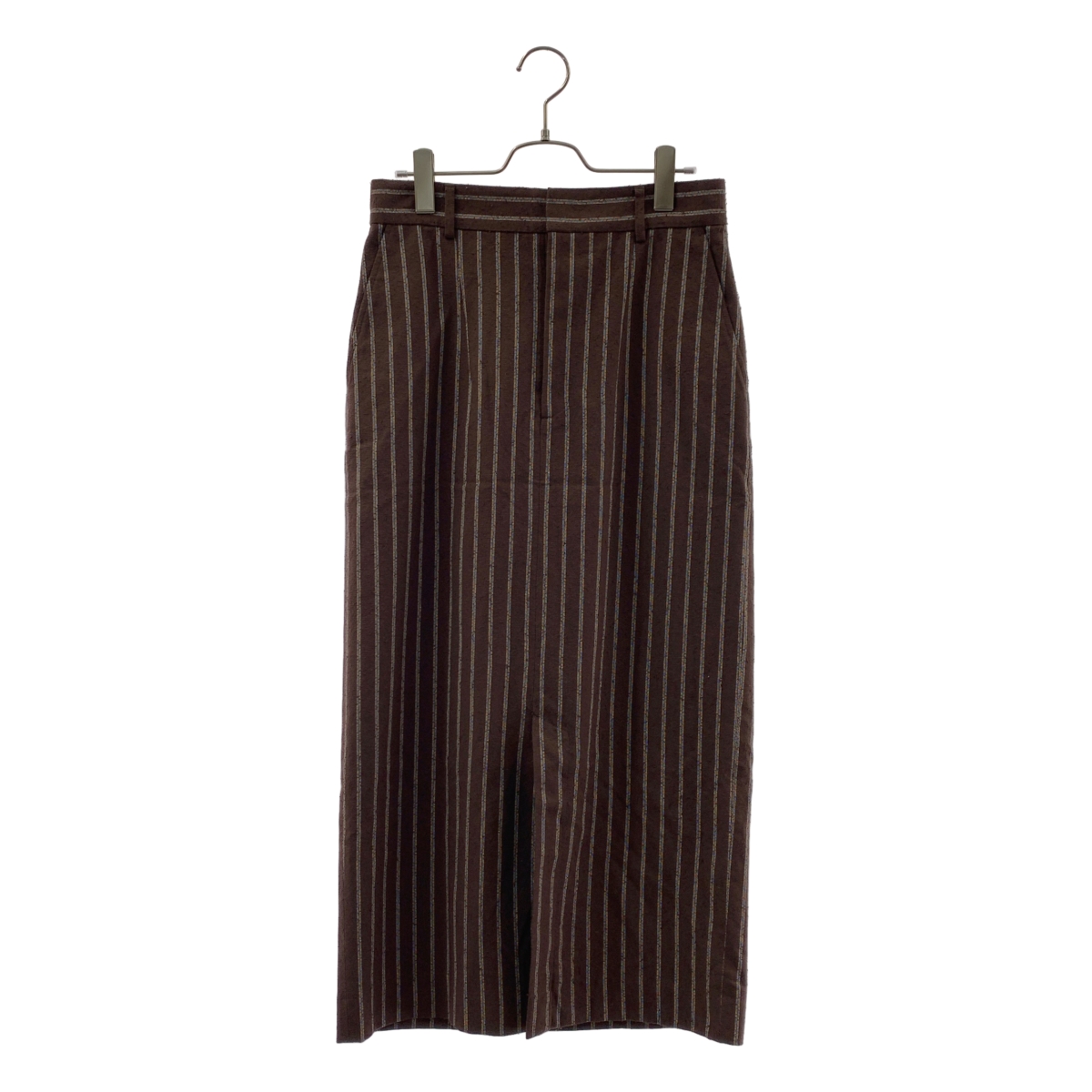 Shinzone / シンゾーン | 2025SS | Marisol別注 NOSTALGIC STRIPED SKIRT ネップ ノスタルジック ストライプスカート | 38 | レディース