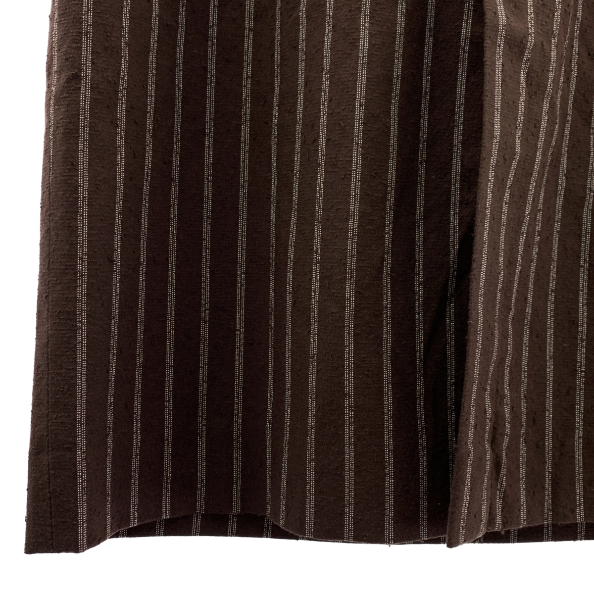 Shinzone / シンゾーン | 2025SS | Marisol別注 NOSTALGIC STRIPED SKIRT ネップ ノスタルジック ストライプスカート | 38 | レディース