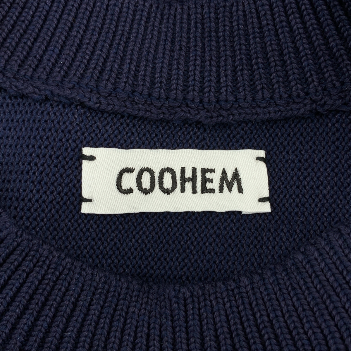 Coohem / コーヘン | GIMA COTTON REVERSE KNIT PULLOVER ニット | M | メンズ
