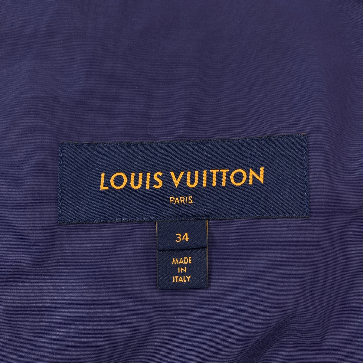Louis Vuitton / ルイヴィトン | コットン ナイロン サイドジップ モノグラム切替 ウインドブレーカー コート | 34 | レディース