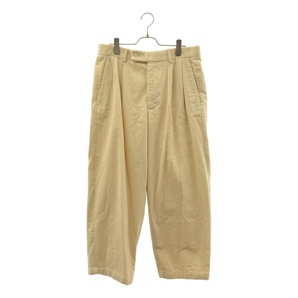 SCYE / サイ | CORDUROY WIDE TROUSERS コーデュロイ ワイドパンツ | 38 | メンズ