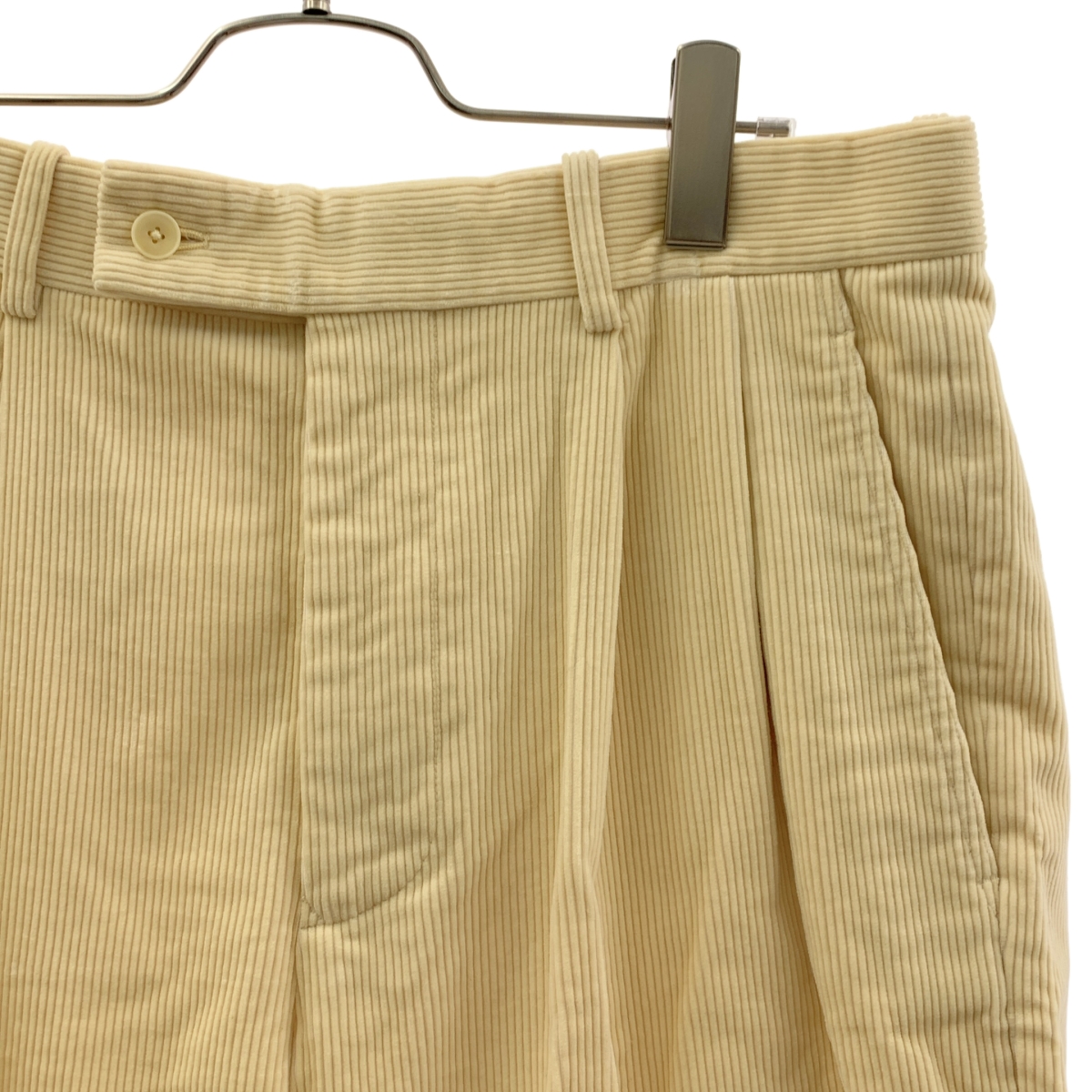 SCYE / サイ | CORDUROY WIDE TROUSERS コーデュロイ ワイドパンツ | 38 | メンズ
