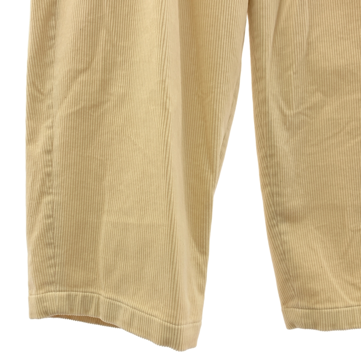 SCYE / サイ | CORDUROY WIDE TROUSERS コーデュロイ ワイドパンツ | 38 | メンズ