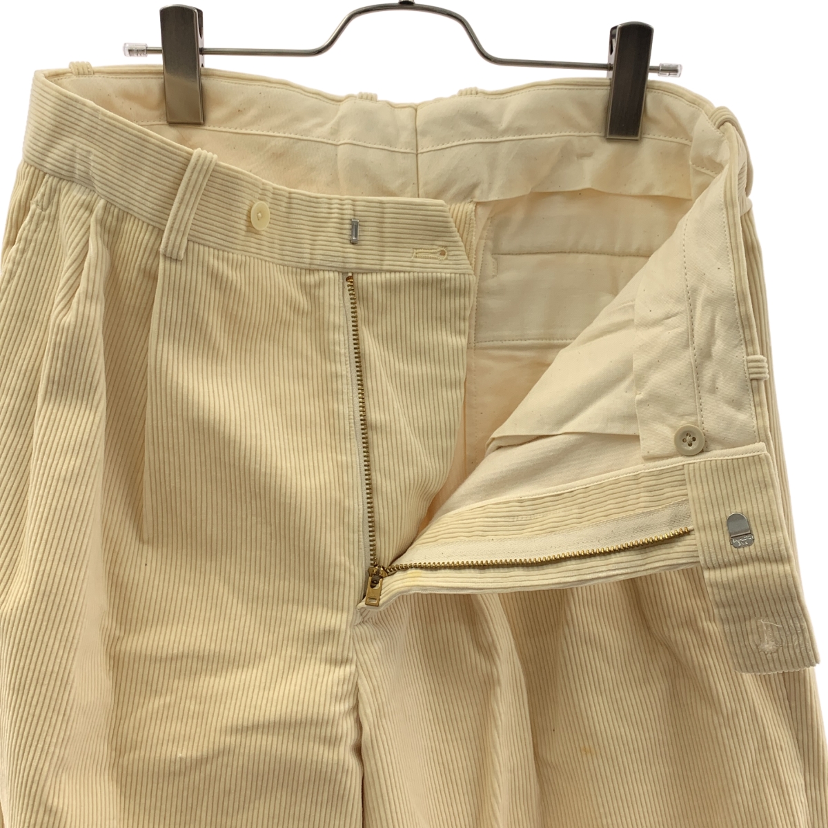 SCYE / サイ | CORDUROY WIDE TROUSERS コーデュロイ ワイドパンツ | 38 | メンズ