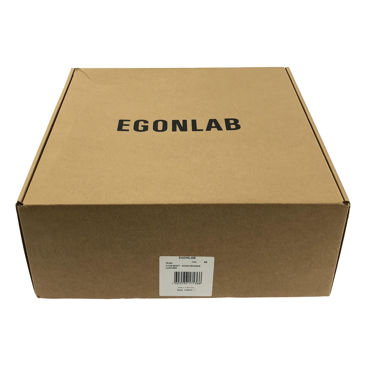 EGONlab. / エゴンラボ | 2024AW | Stun スエード スクエアトゥ ブーツ | 42 | メンズ