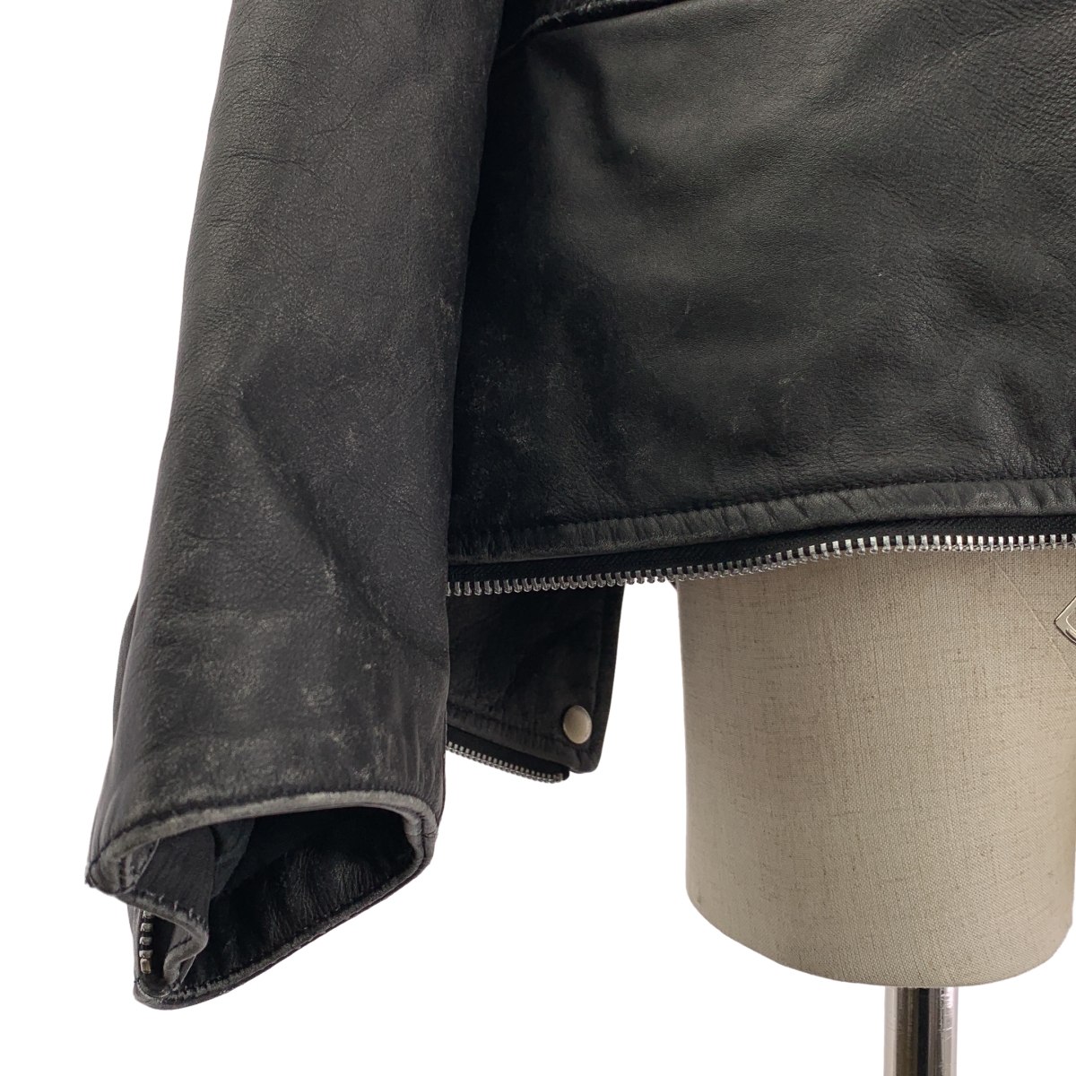 beautiful people / ビューティフルピープル | double-end stone wash leather jacket レザー ダブル ジャケット | 36 | レディース