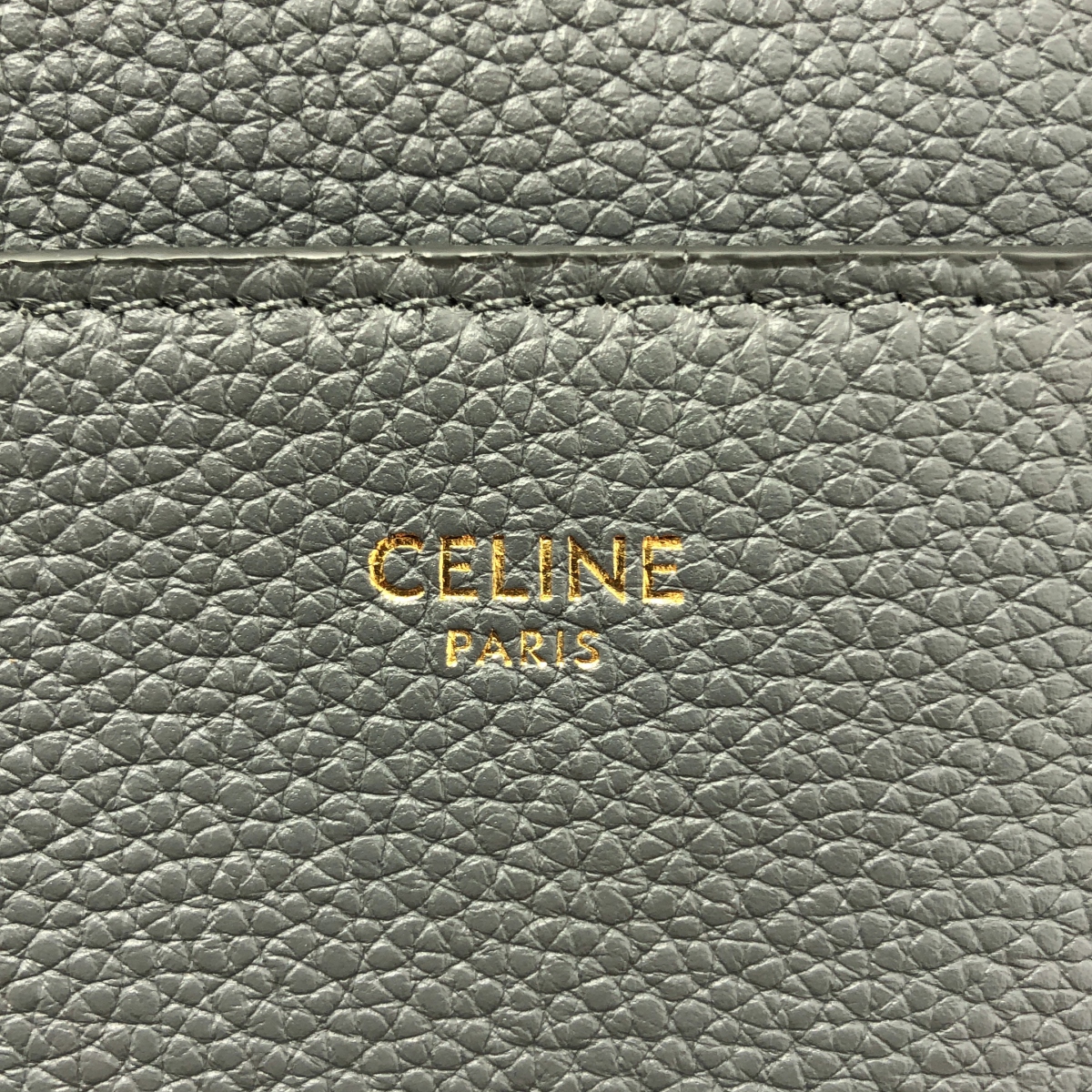 CELINE / セリーヌ | サングル バケット ミディアム レザー ショルダーバッグ |