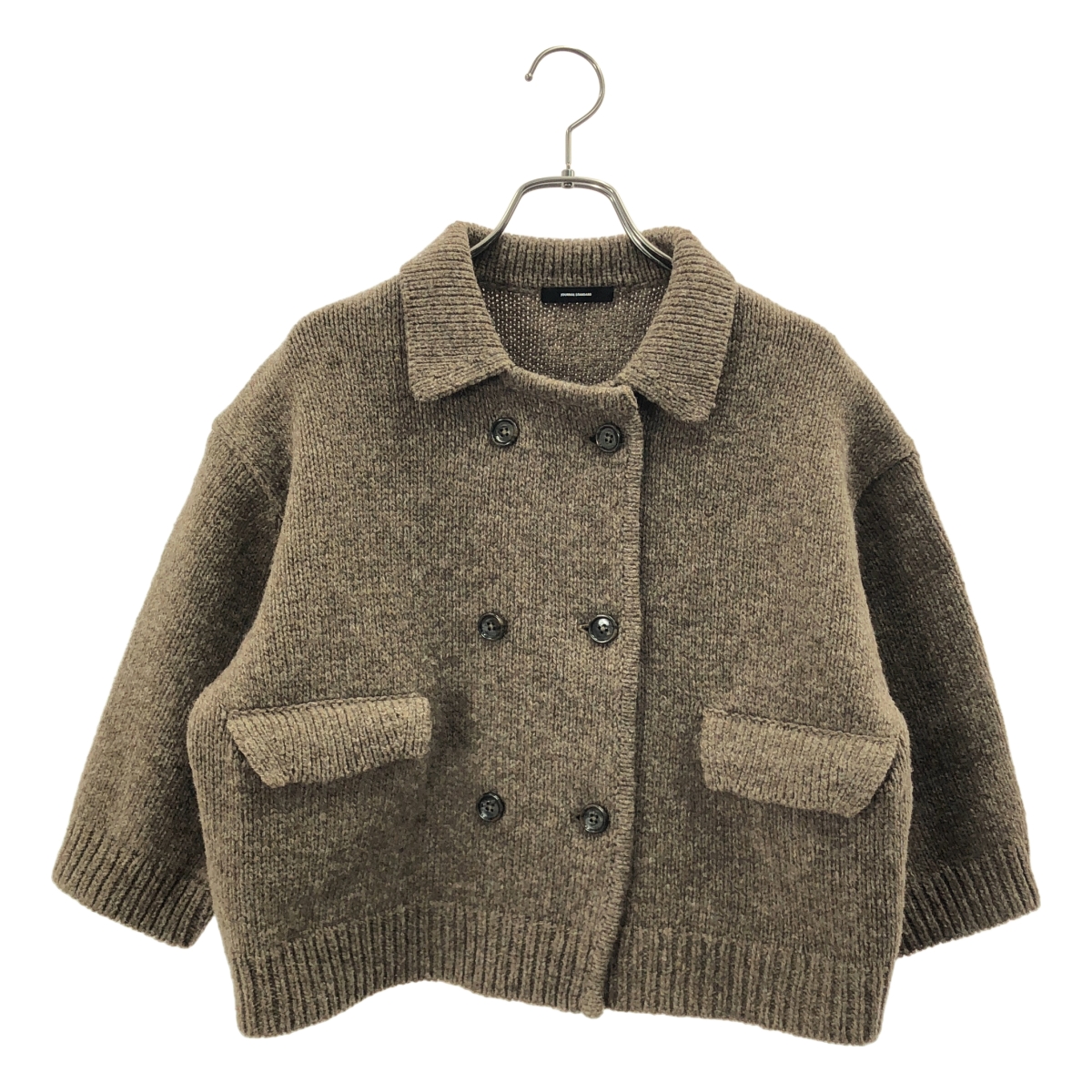 JOURNAL STANDARD / ジャーナルスタンダード | 2025AW | LANAMORETTA CROP / ダブル ニット ジャケット | F | レディース