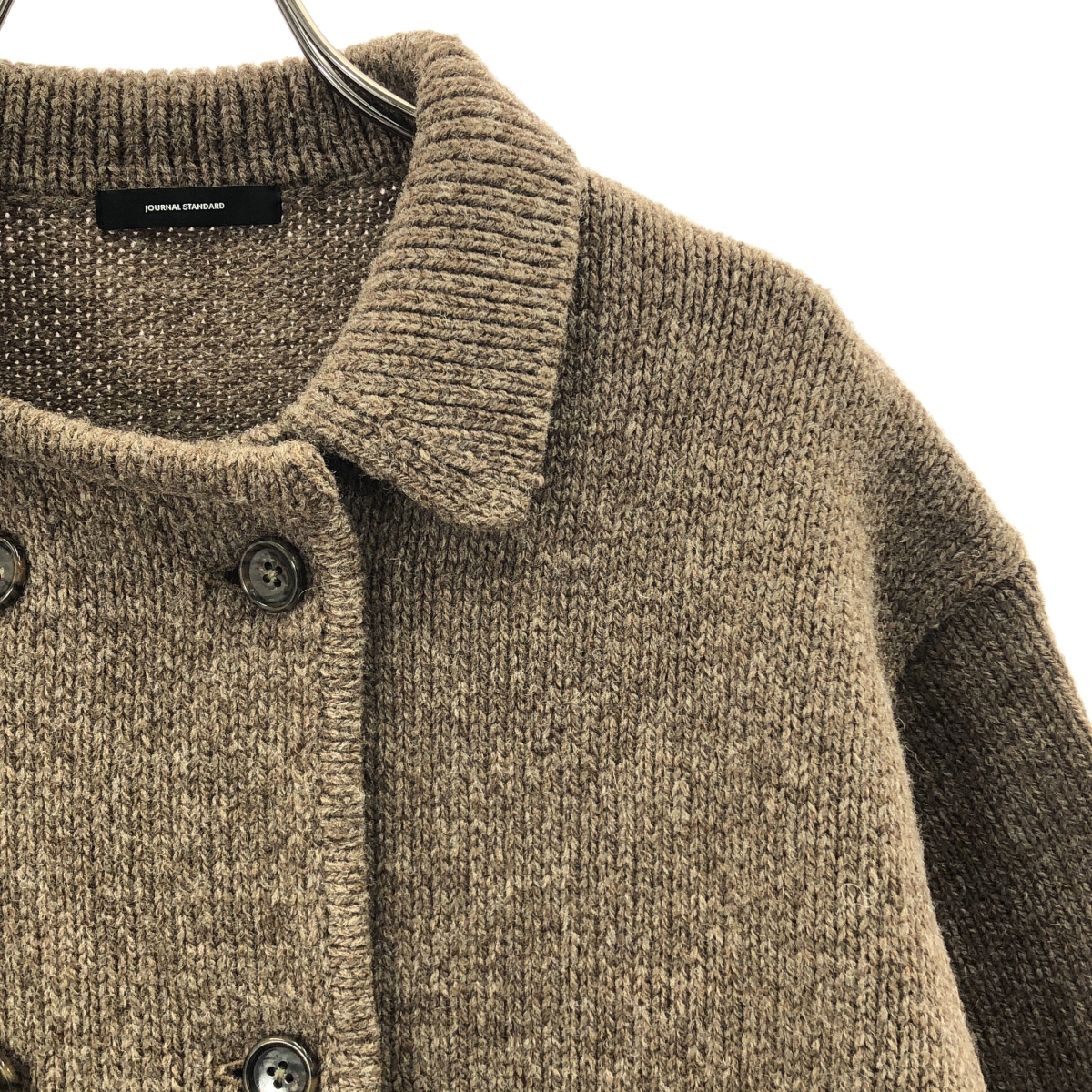 JOURNAL STANDARD / ジャーナルスタンダード | 2025AW | LANAMORETTA CROP / ダブル ニット ジャケット | F | レディース
