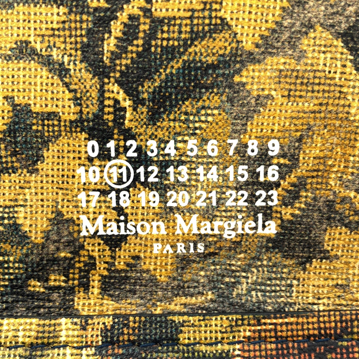 Maison Margiela / メゾンマルジェラ | 2022 | 花柄 タペストリー ウォレット チェーン ショルダーバッグ |