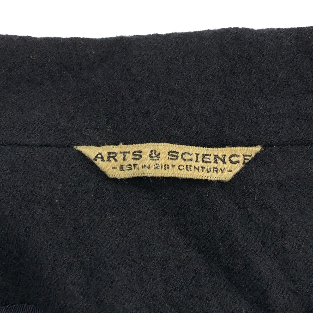 ARTS&SCIENCE / アーツアンドサイエンス | 縮絨ウール 1B テーラード